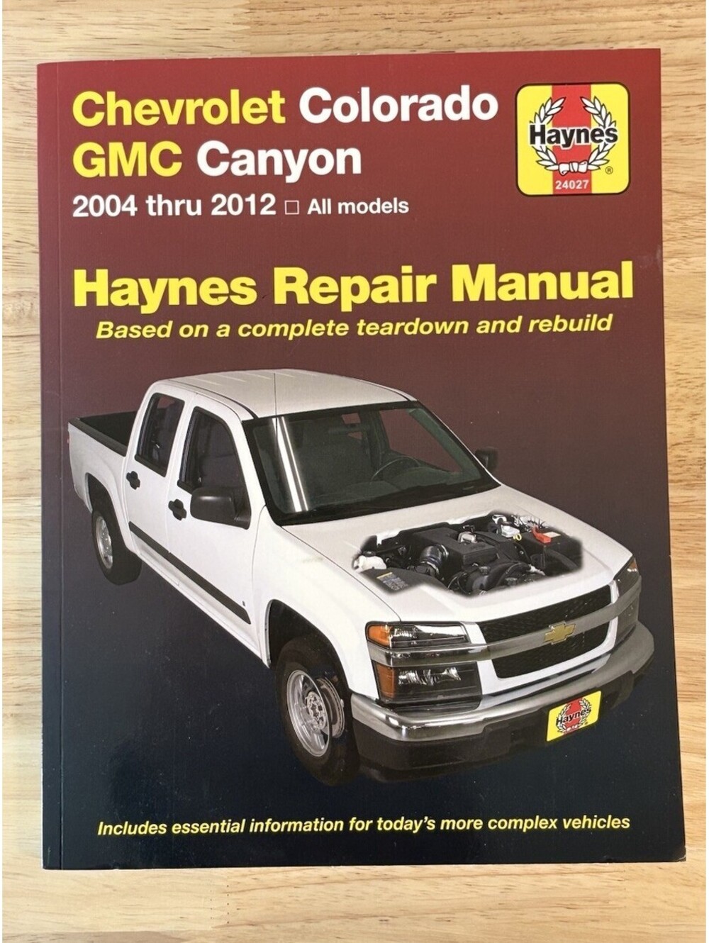 NEW Chevy Colorado GMC Canyon 2004-2012 Haynes Repair Service Shop Manual 0832